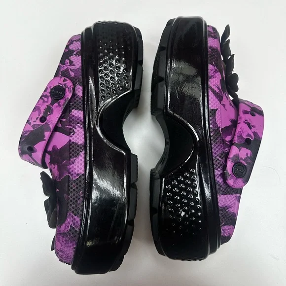 CROCS Stomp Hyper Floral Platform Clog RARE! - Picture 5 of 8